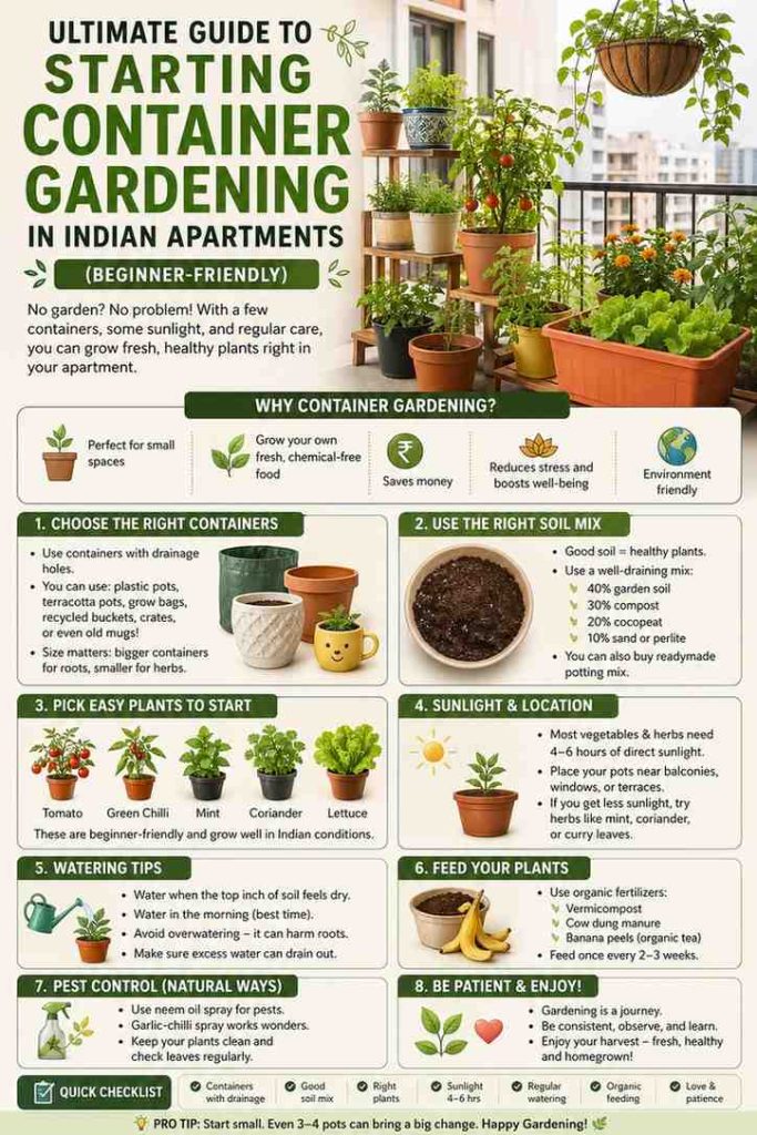 Beginner-Friendly Guide to Container Gardening